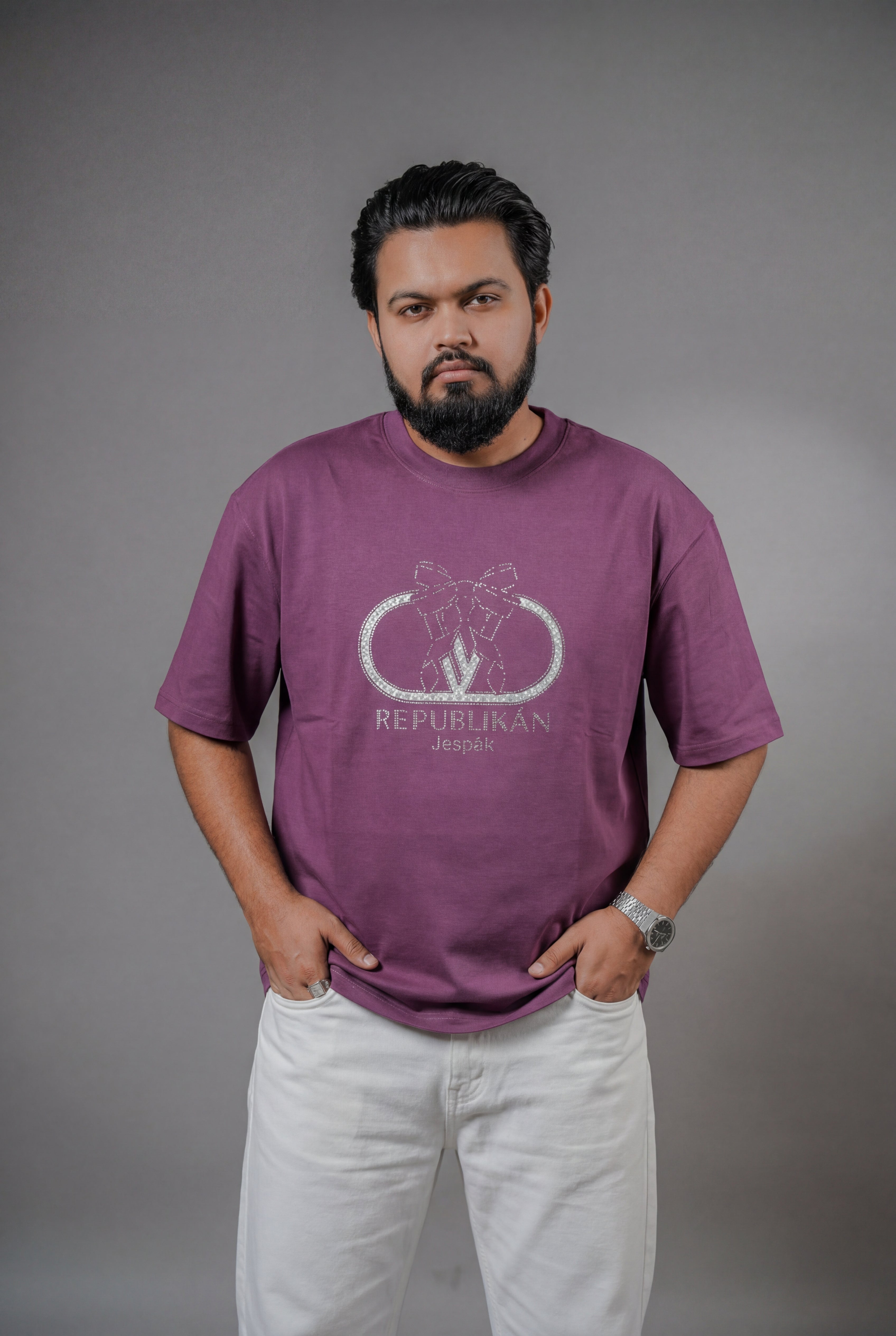 JESPÁK DIAMOND REPUBLIKÁN OVERSIZED T-SHIRT