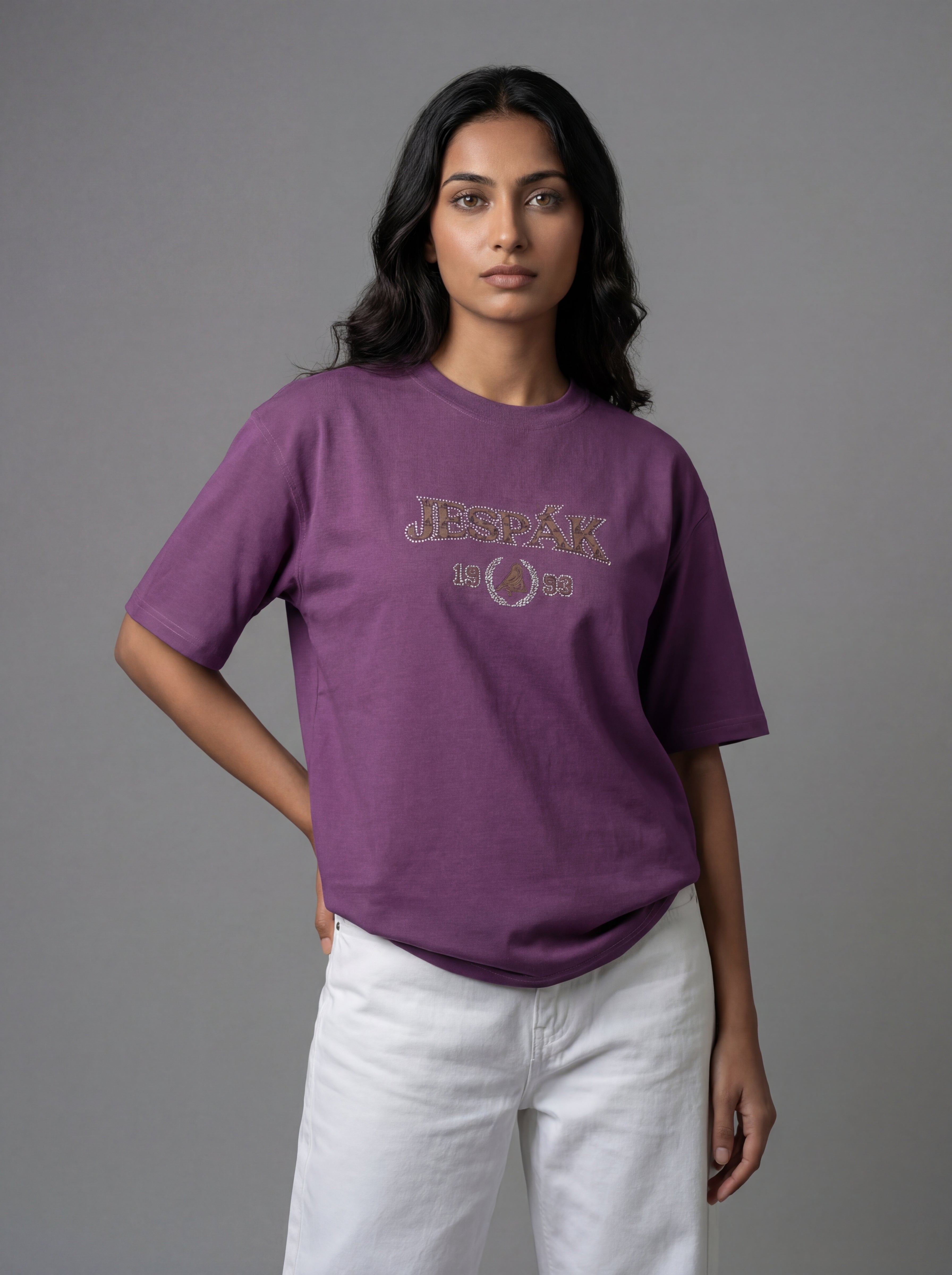 JESPAK HERITAGE DIAMOND EMBOSSED PATCH T-SHIRT