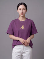 JESPÁK SIGNATURE BIRD EMBROIDERED OVERSIZED T-SHIRT
