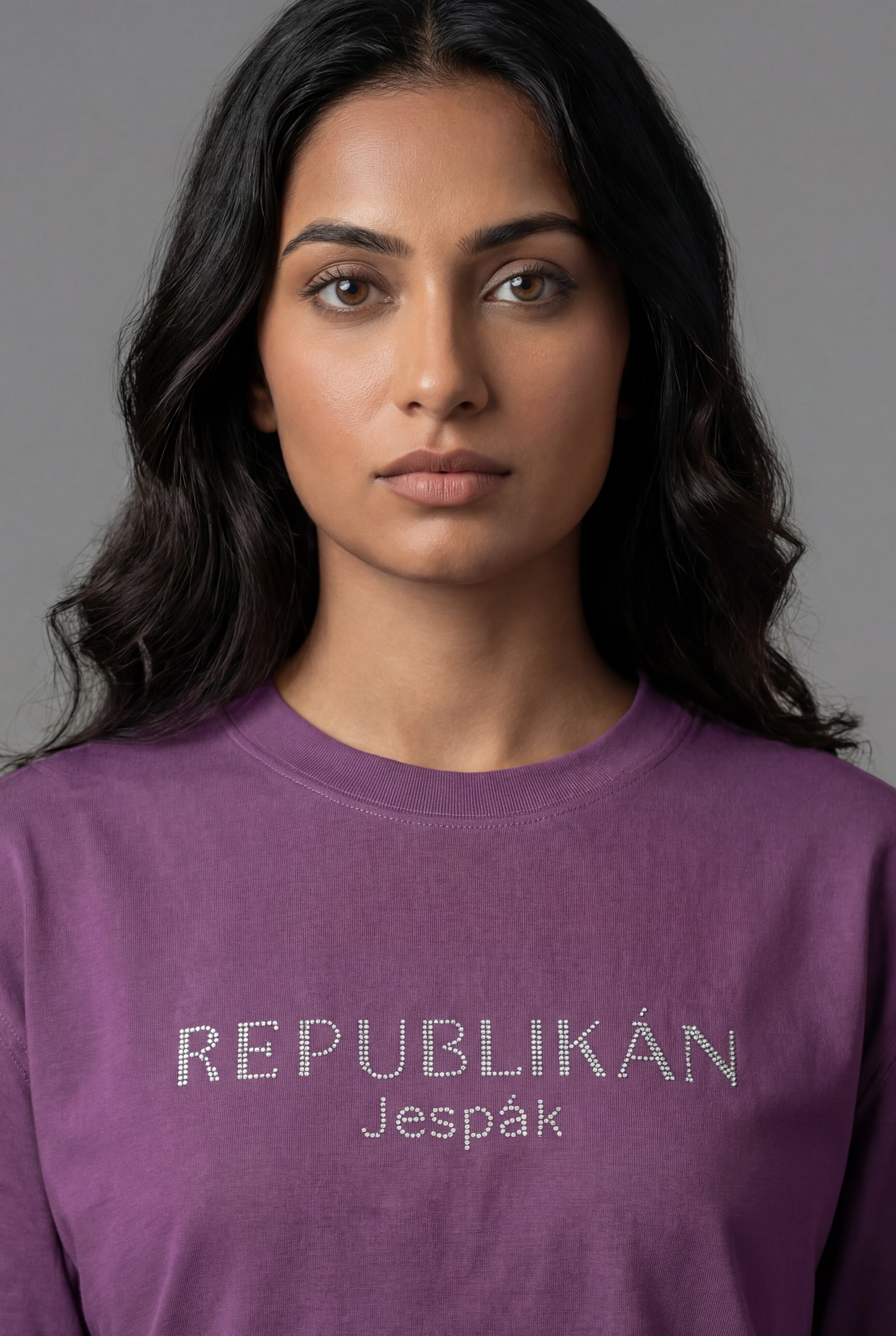 REPUBLIKÁN DIAMOND TYPOGRAPHY OVERSIZED T-SHIRT