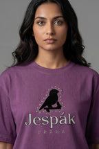 PRAHA SIGNATURE BIRD OVERSIZED T-SHIRT