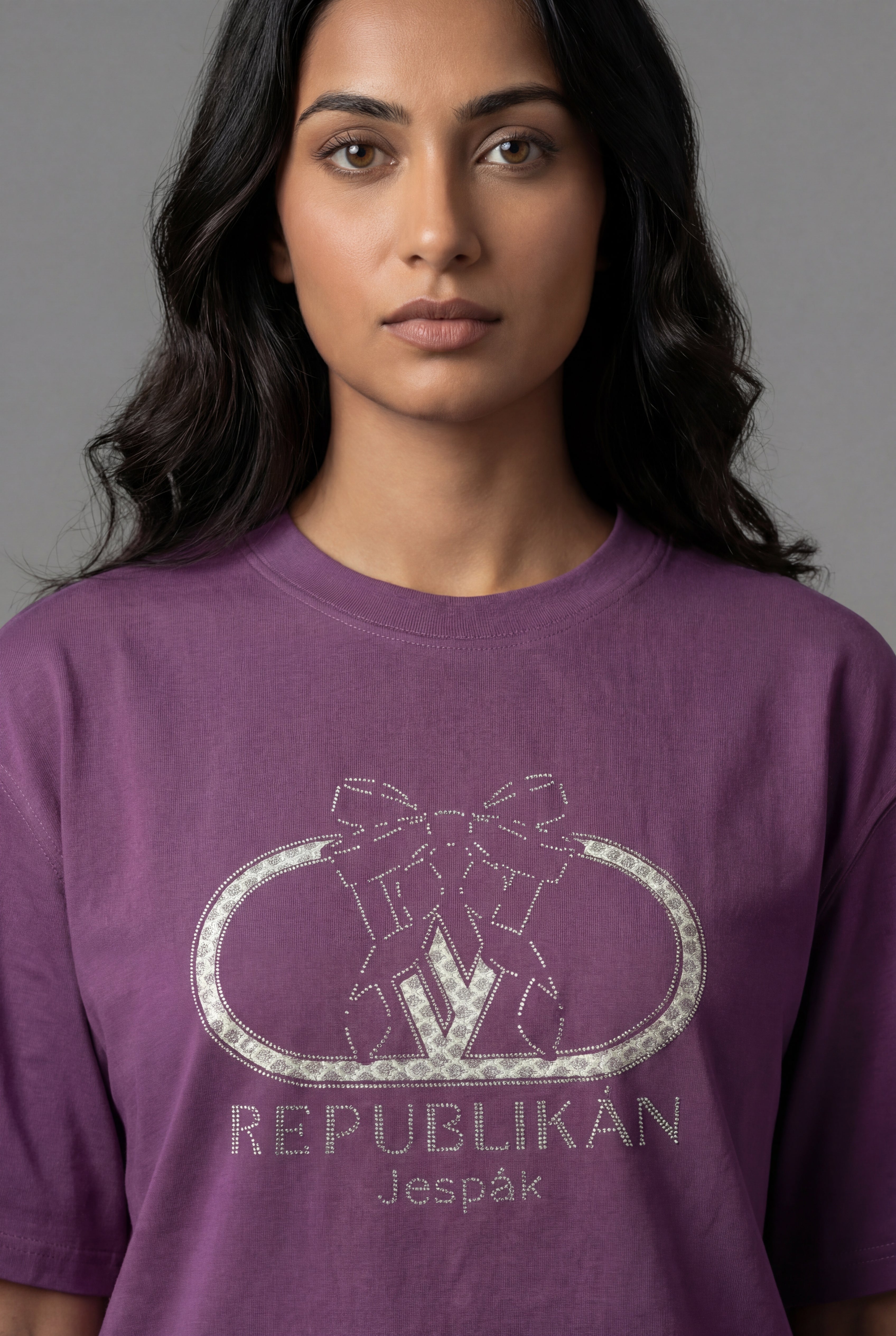 JESPÁK DIAMOND REPUBLIKÁN OVERSIZED T-SHIRT