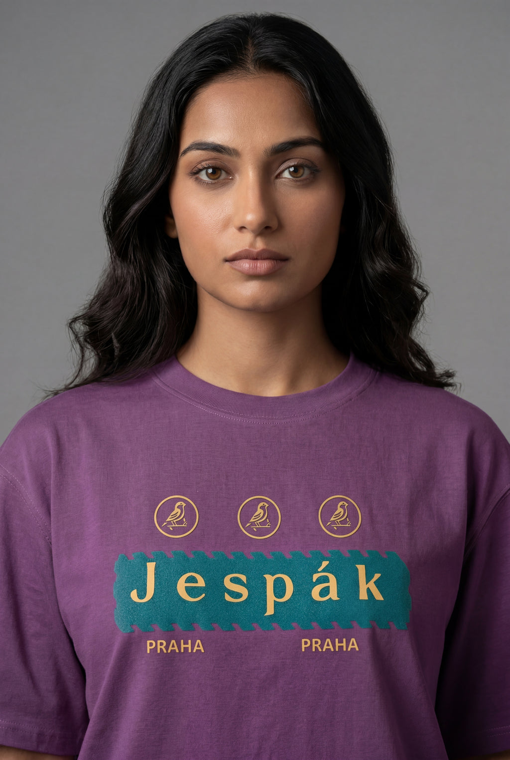 JESPAK EMBOSSED ICON STRIP PREMIUM T-SHIRT