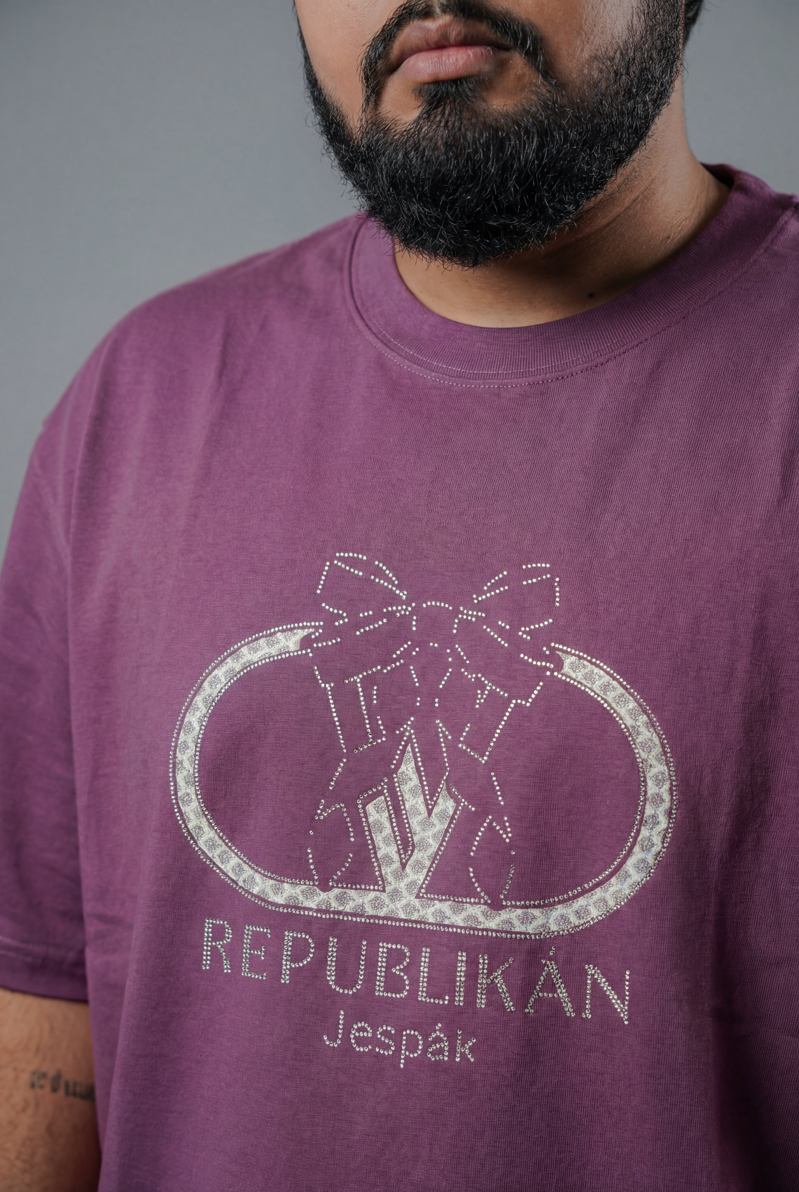 JESPÁK DIAMOND REPUBLIKÁN OVERSIZED T-SHIRT