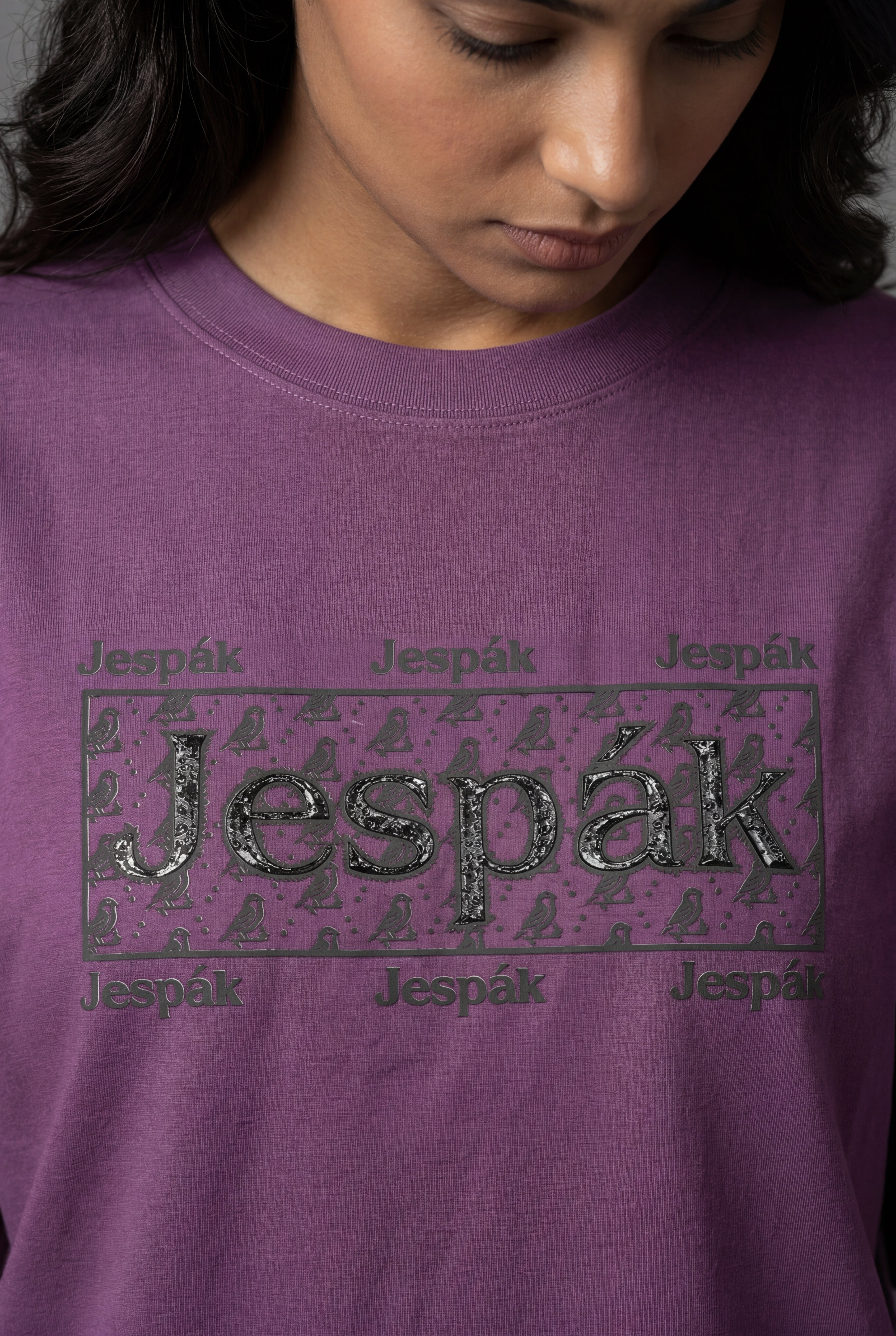 JESPAK MONOGRAM PATCH SILICONE DETAIL PREMIUM T-SHIRT
