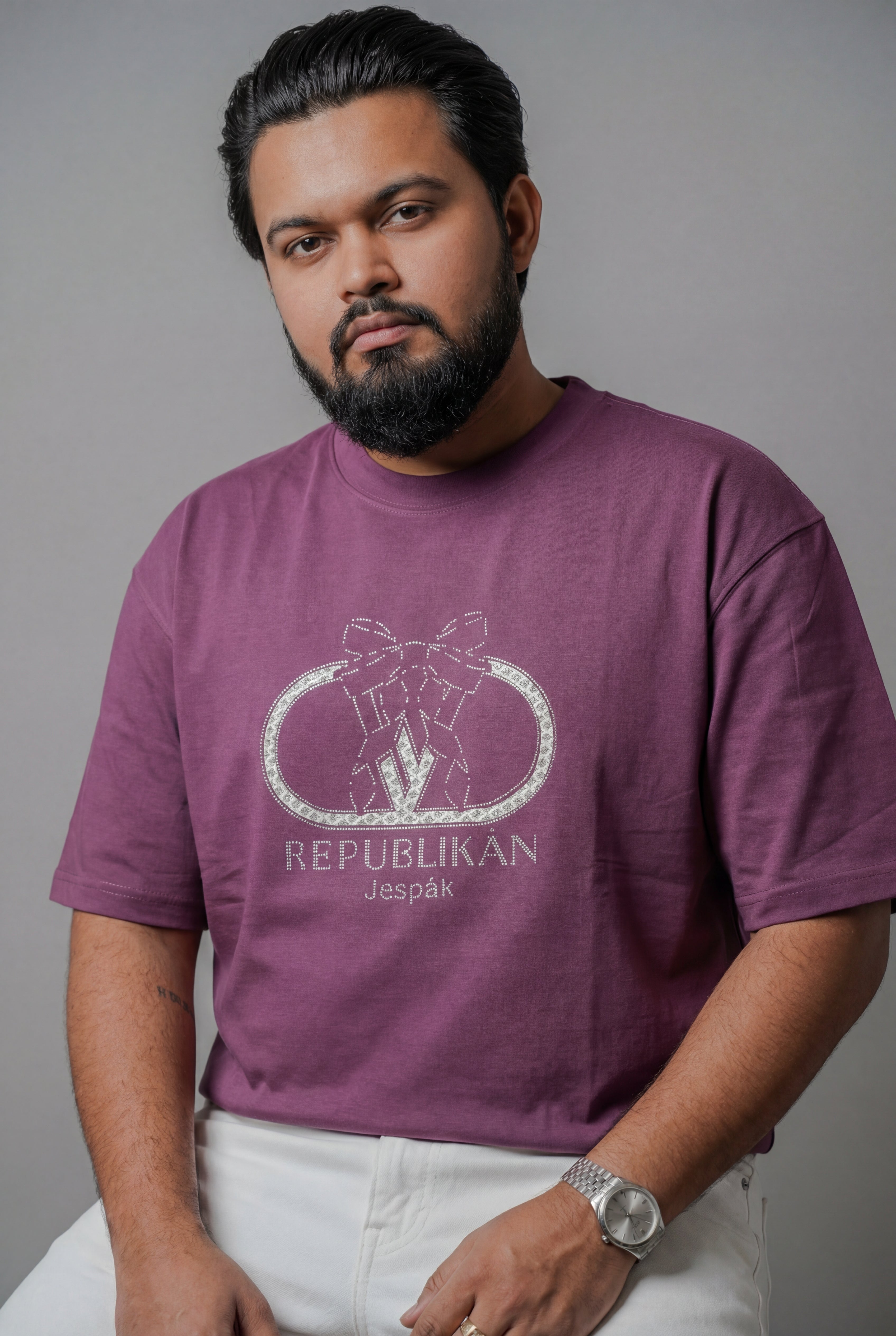 JESPÁK DIAMOND REPUBLIKÁN OVERSIZED T-SHIRT