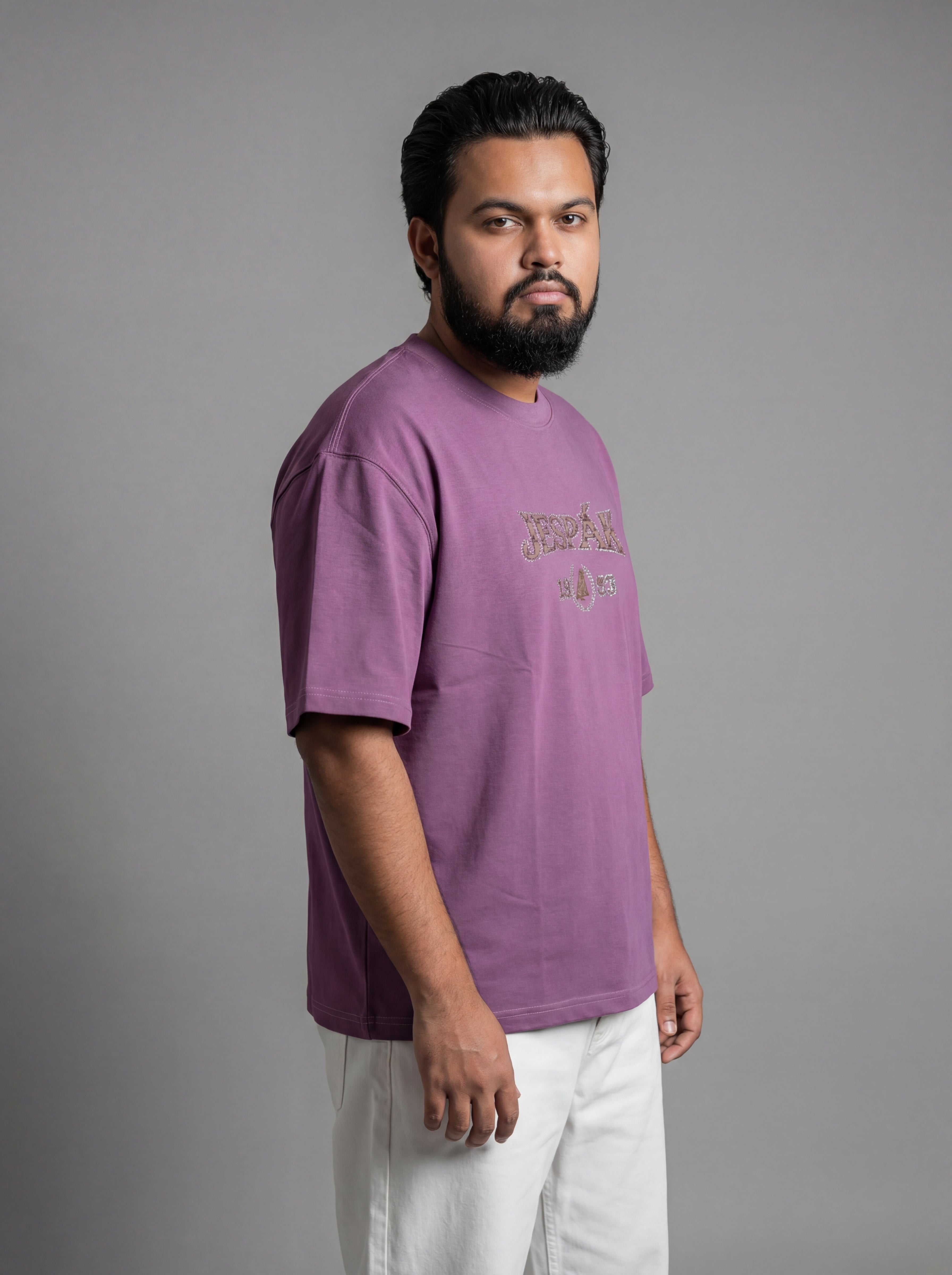 JESPAK HERITAGE DIAMOND EMBOSSED PATCH T-SHIRT