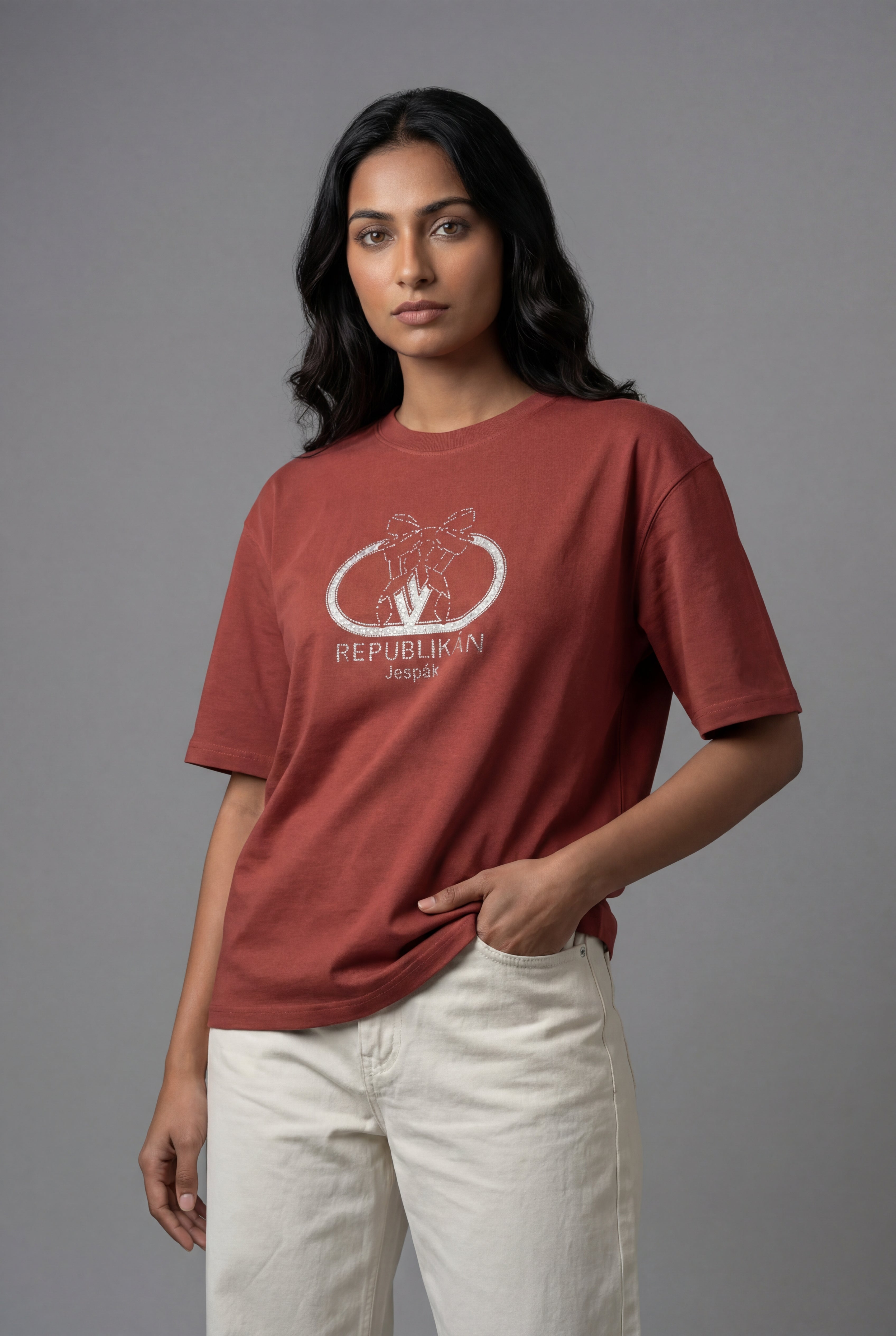 JESPÁK DIAMOND REPUBLIKÁN OVERSIZED T-SHIRT