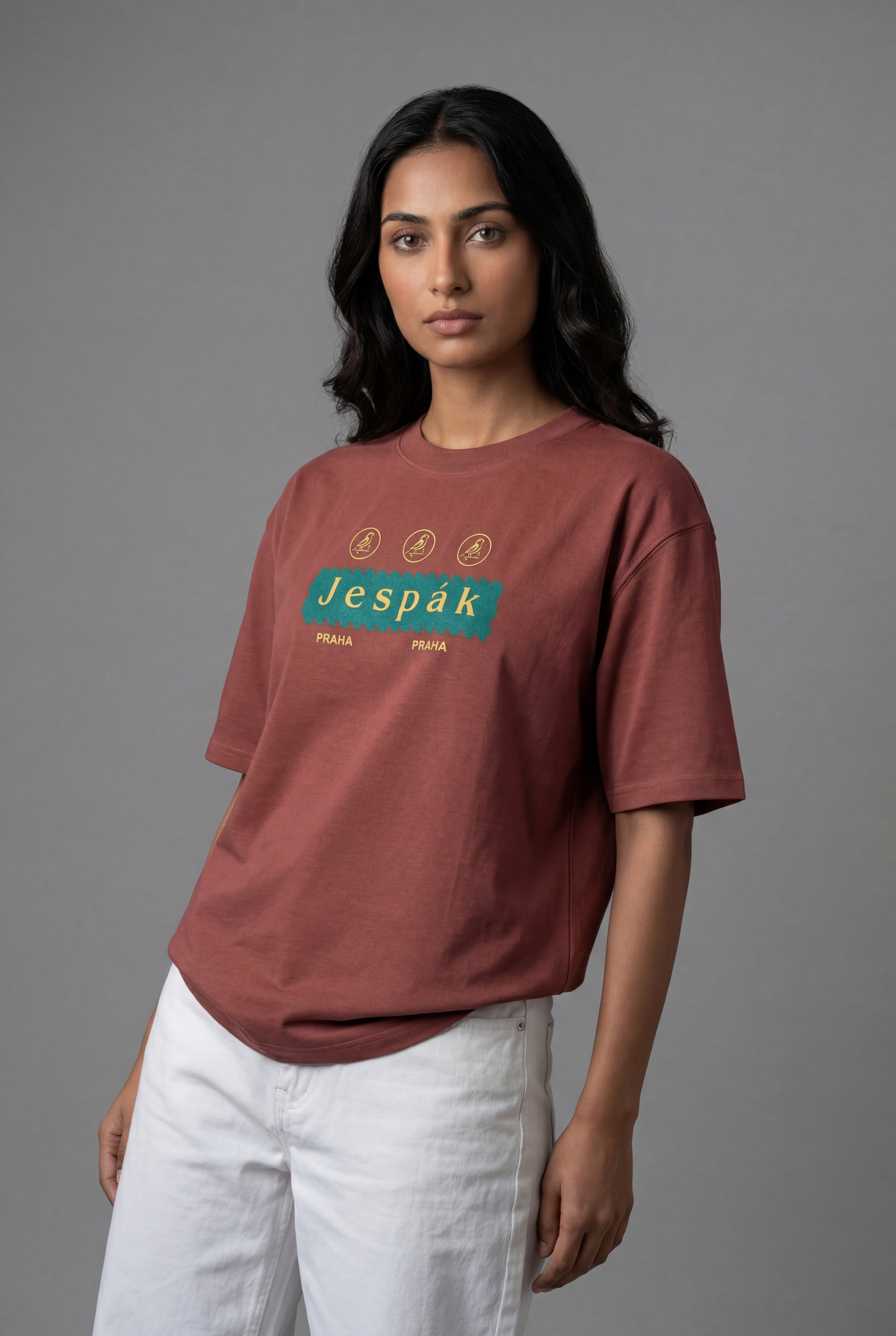 JESPAK EMBOSSED ICON STRIP PREMIUM T-SHIRT