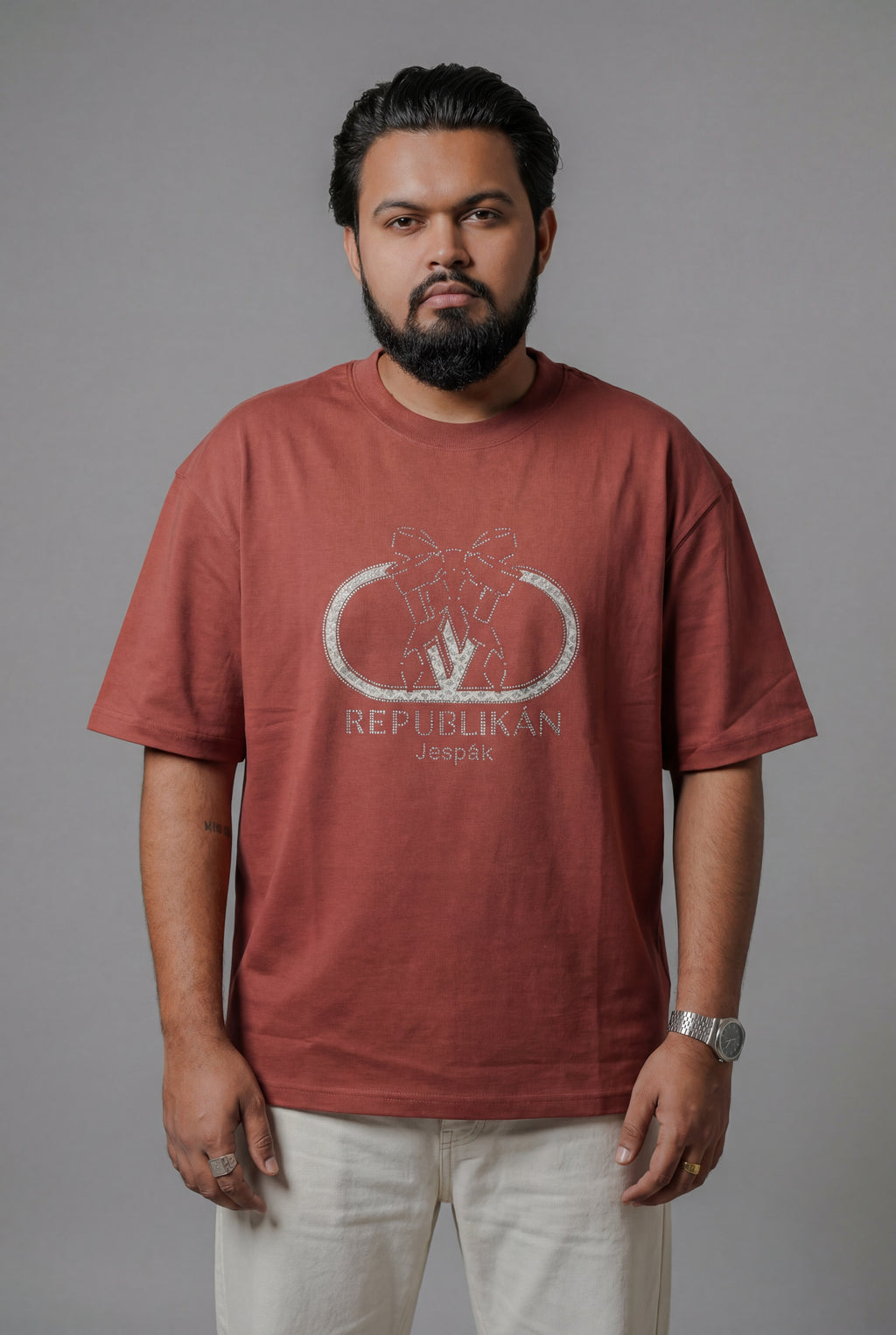 JESPÁK DIAMOND REPUBLIKÁN OVERSIZED T-SHIRT