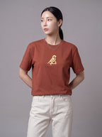 JESPÁK SIGNATURE BIRD EMBROIDERED OVERSIZED T-SHIRT