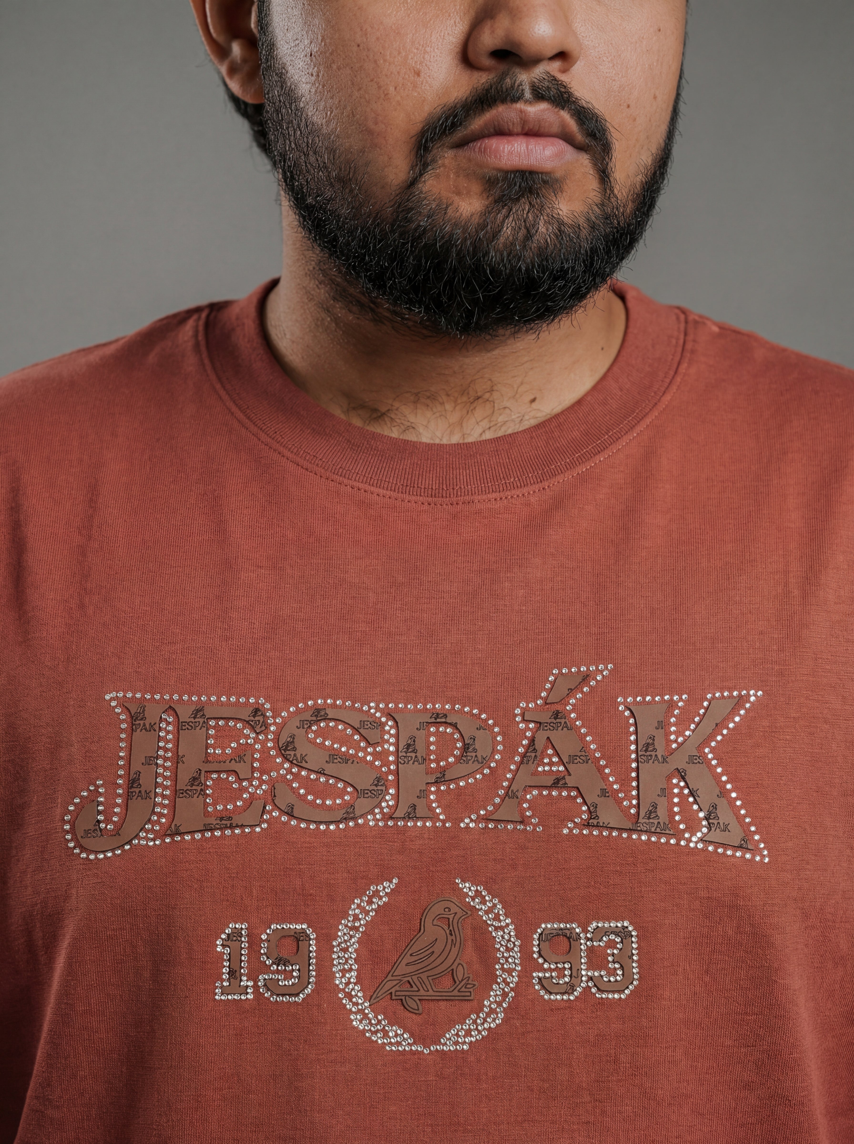 JESPAK HERITAGE DIAMOND EMBOSSED PATCH T-SHIRT