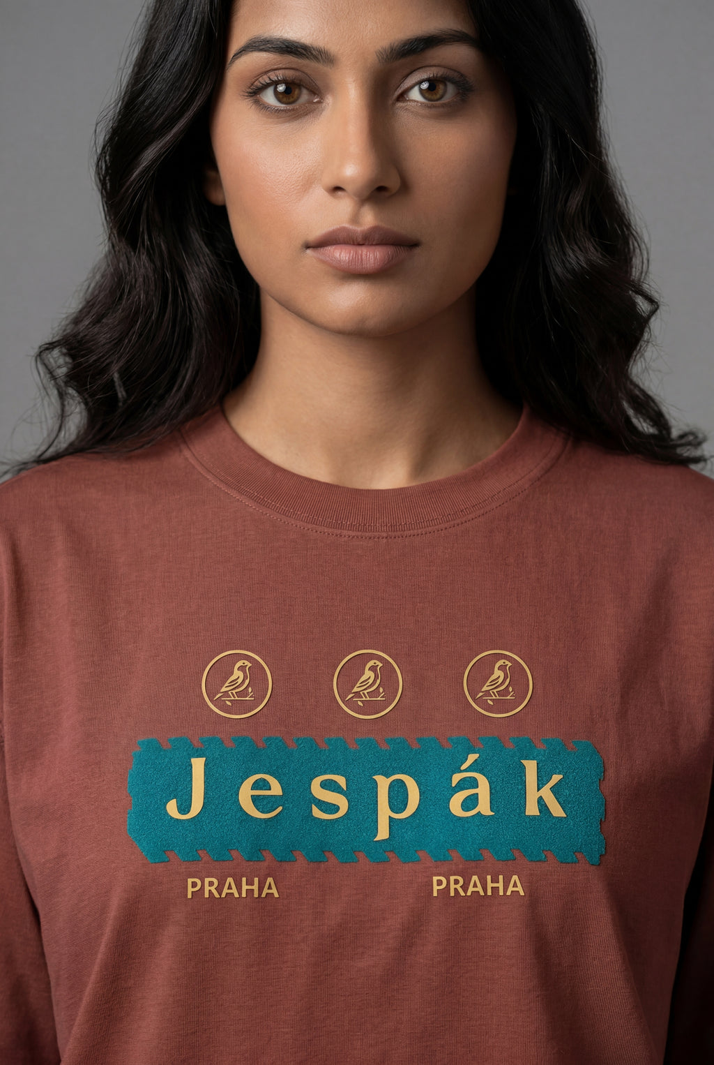 JESPAK EMBOSSED ICON STRIP PREMIUM T-SHIRT