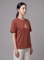 JESPÁK SIGNATURE BIRD EMBROIDERED OVERSIZED T-SHIRT