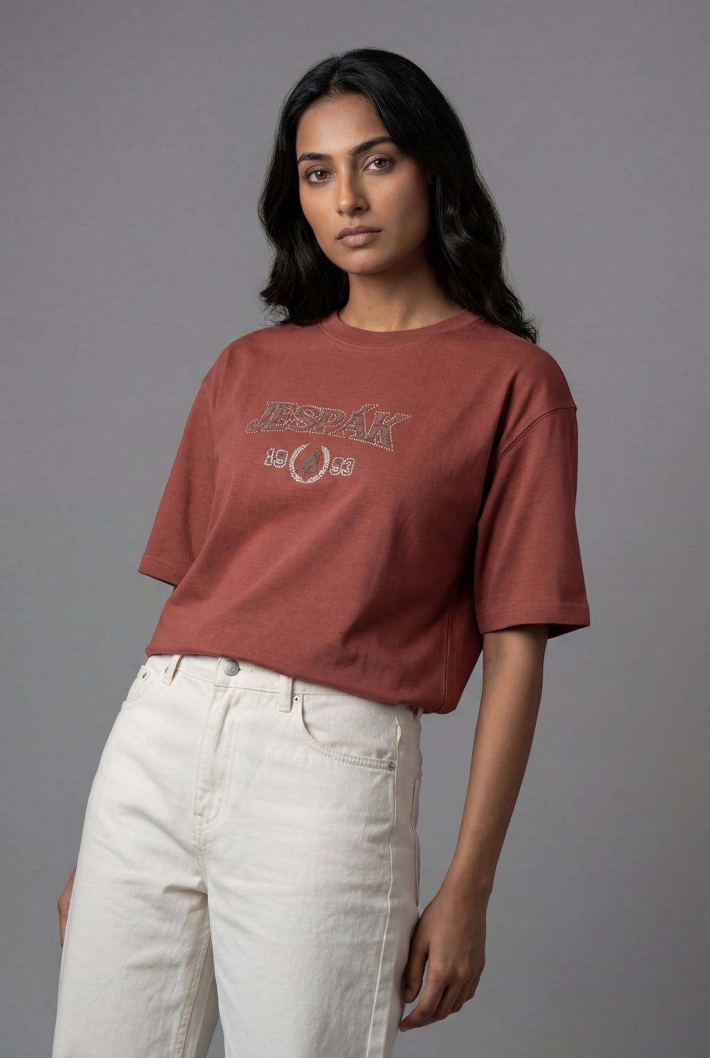 JESPAK HERITAGE DIAMOND EMBOSSED PATCH T-SHIRT