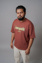 JESPÁK PRAHA EMBOSSED GRAPHIC T-SHIRT