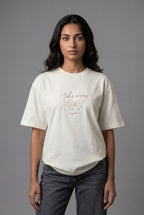 TAKE EVERY CHANCE BUTTERFLY DESIGN T-SHIRT