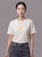 JESPÁK SIGNATURE BIRD EMBROIDERED OVERSIZED T-SHIRT