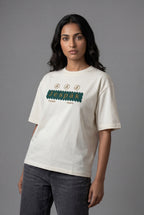 JESPAK EMBOSSED ICON STRIP PREMIUM T-SHIRT
