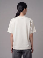 JESPÁK SIGNATURE BIRD EMBROIDERED OVERSIZED T-SHIRT