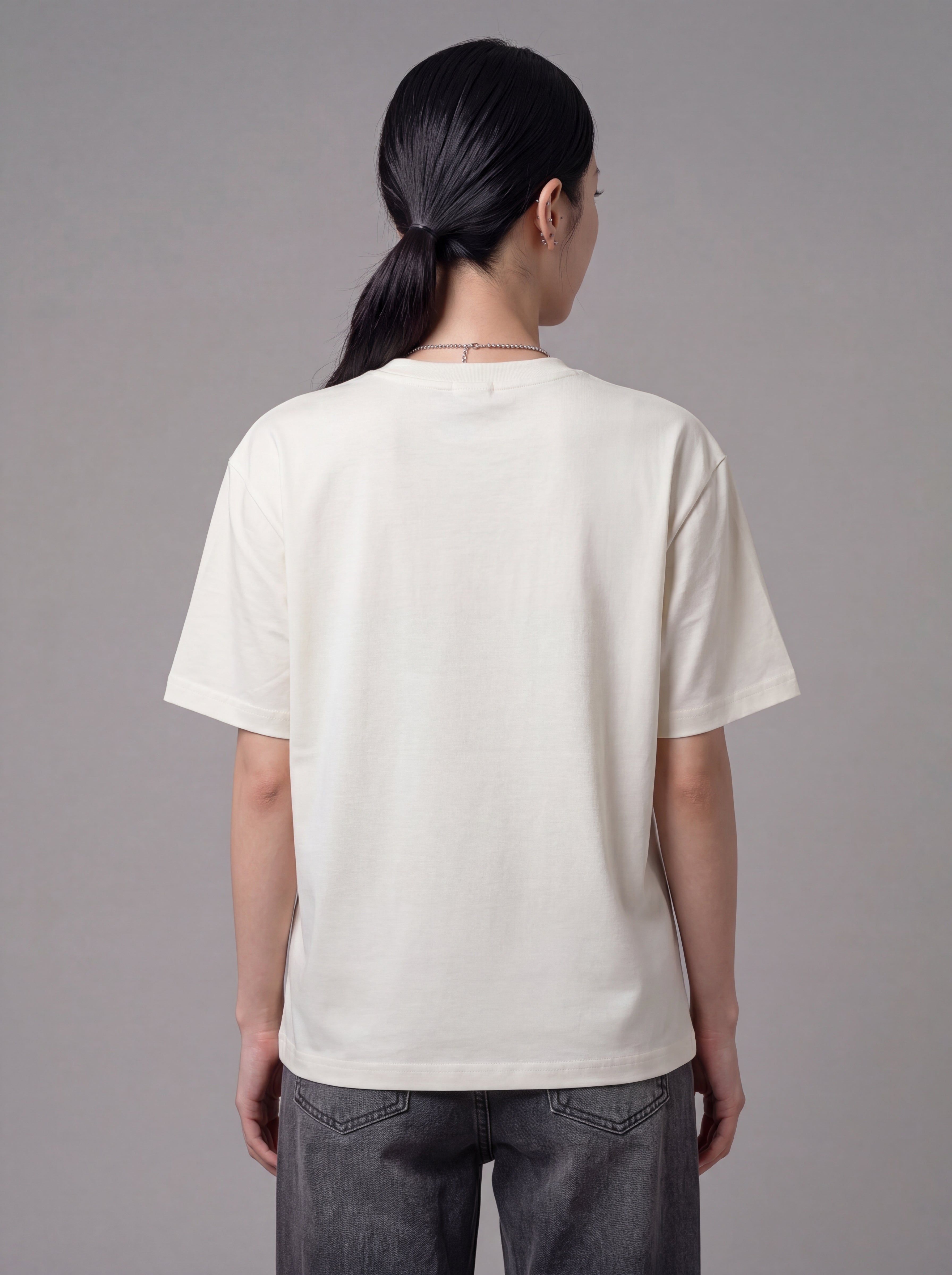 JESPÁK SIGNATURE BIRD EMBROIDERED OVERSIZED T-SHIRT